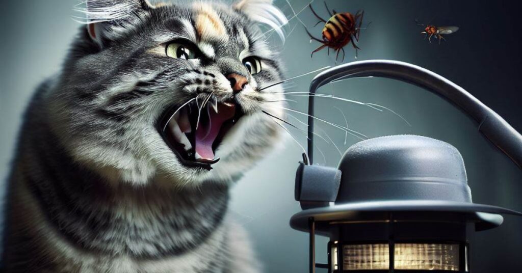 Can a bug zapper kill a cat?