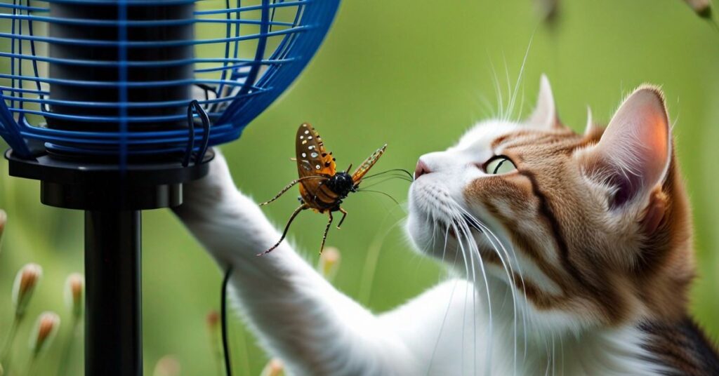 Can a bug zapper kill a cat?