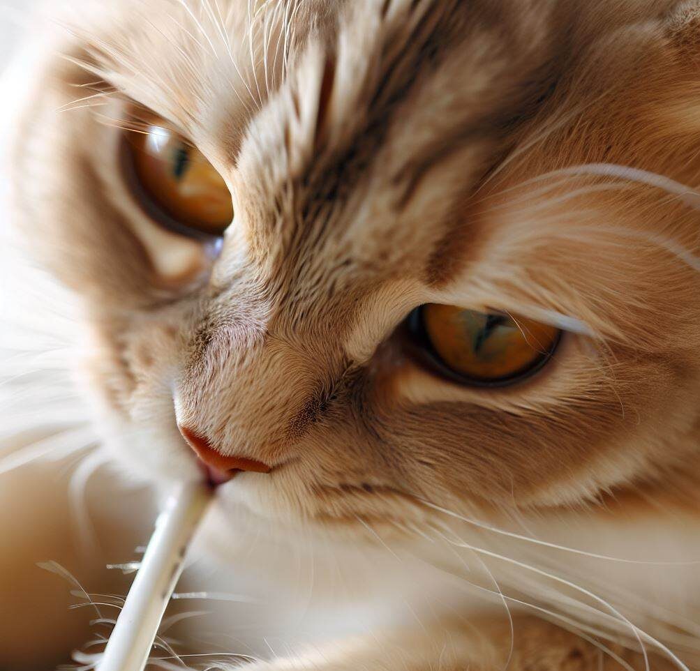 Why Do Cats Like Straws?